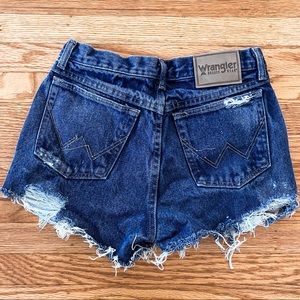 Vintage Wrangler Denim Cutoff Shorts
